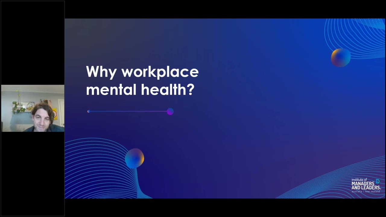 Mental Health at Work I Mark Deady