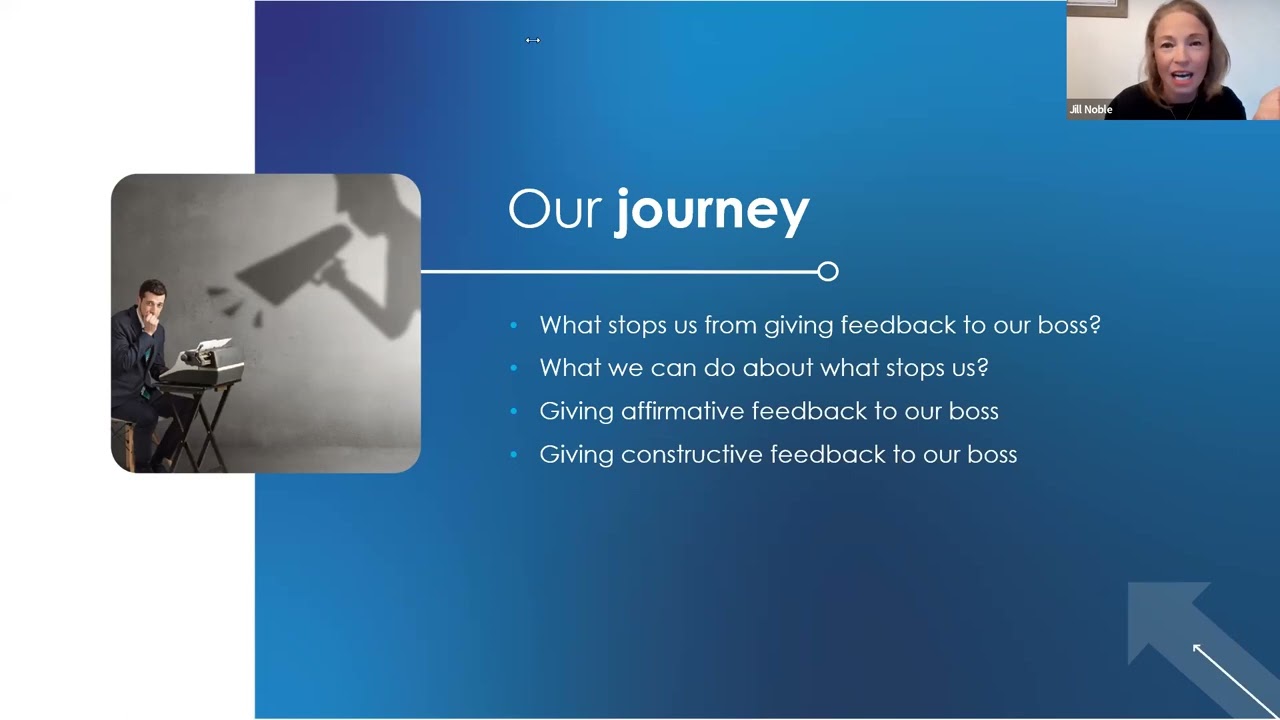 How to give your boss feedback | Jill Noble