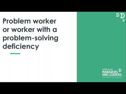 Development Day: Dealing with the tough stuff | Problem Worker or a Problem Solving Deficiency