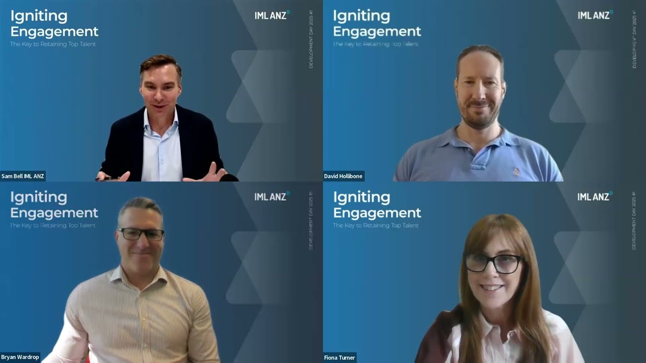 IML ANZ Development Day 25' #1 - Session 3- Engagement & retention strategies for the Future of work
