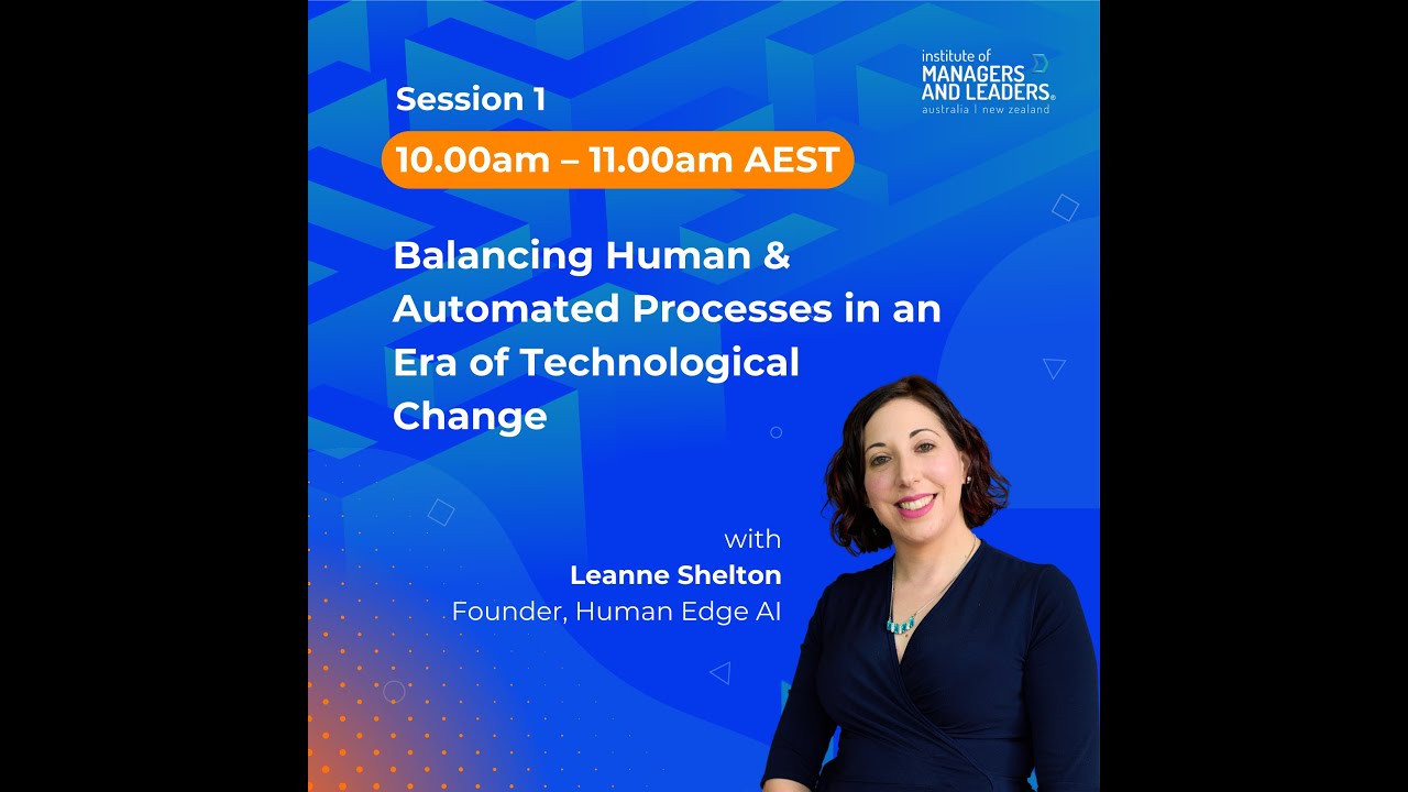 Development Day Session 1: Balancing Human & Automated Processes in an Era of Technological Change